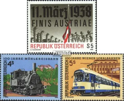 Produktbild von Briefmarken Österreich 1988 Mi 1914,1916-1917 (kompl.Ausgaben) postfrisch Sondermarken