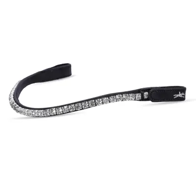 Immagine prodotto di Schockemöhle Browband SIENA nero / cristallo, Taglia:FULL