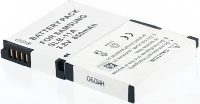 Produktbild von Akku für Samsung EX2F Li-Ion 3,7 Volt 850 mAh schwarz