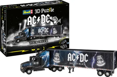 Produktbild von Revell 3D Puzzle AC/DC Tour Truck, Back in Black, Band LKW, 128 Teile, 00172