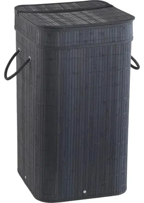 Produktbild von TATAMI Wäschekorb 35,5x63x35,5cm, schwarz
