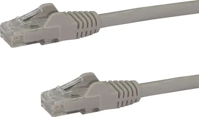 Image de StarTech.com N6PATCH75GR câble de réseau Gris 22,9 m Cat6 U/UTP (UTP)