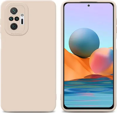 Produktbild von Cadorabo Hülle für Xiaomi RedMi NOTE 10 PRO Schutz Hülle in Rosa TPU Silikon Etui Case Handyhülle