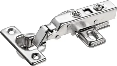 Produktbild von Unsichtbares Stahlscharnier für Möbel, Aufputzmontage, 38 mm Achsabstand, 26 mm Durchmesser
