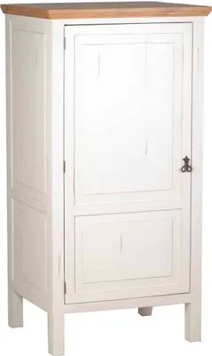 Produktbild von MiaMöbel Küchenmodul Mexico Möbel 78x155x65 cm Landhausstil Massivholz Pinie Weiß