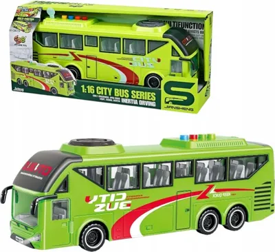 Produktbild von Stadtbus Trolleybus mit elektrisch öffnenden Türen, Sound, Licht, Grün