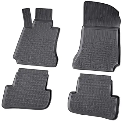 Zdjęcie produktu dla gumowe dywaniki podłogowe 3D do MERCEDES C-Class | W204 | S204 | 2007-2014 | custom-fit