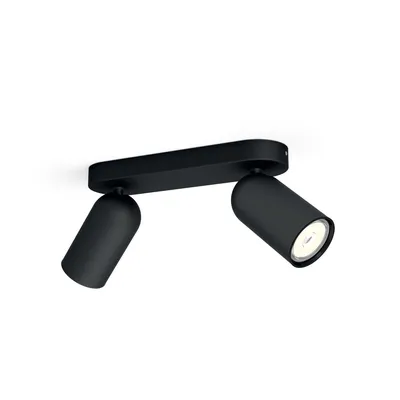Obrázok produktu pre Philips myLiving 5058230PN, GU10, LED, 220-240 V, Čierna