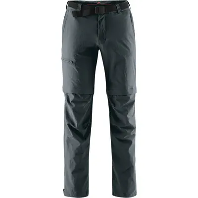 Produktbild von Maier Sports Herren Tajo Zip-Off-Trekkinghose (Kurzgrößen) graphite 28
