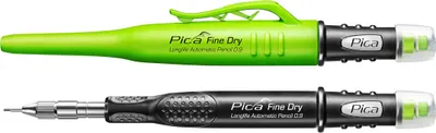 Produktbild von Pica-Marker 7070, Grün, Grau, Kunststoff, Edelstahl, Grau, HB, 0,9 mm, 6 cm
