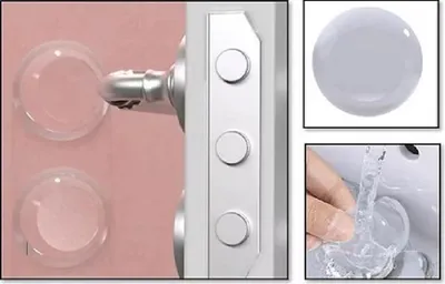 Produktbild von Türstopper - Selbstklebender Türschutz - Wandschutz - 1 Stück - Transparent