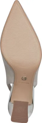 Produktbild von Tamaris Damen Pumps Slingback Leder mit Blockabsatz und spitzer Form 1-29633-44, Größe:40 EU, Farbe:Grau