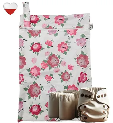 Produktbild von NappiMe PUL PEONY Wickeltasche