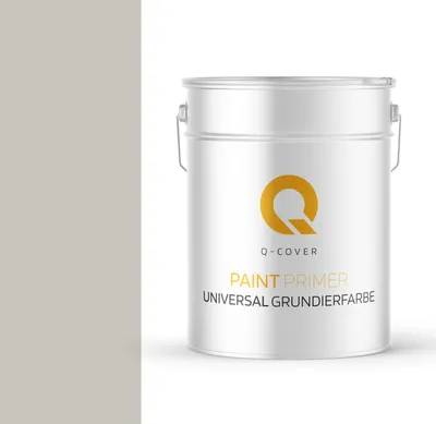 Produktbild von Universal Grundierfarbe | Grundiermittel für Innen Außen | Acrylat Dispersion | Ashgrau 10L
