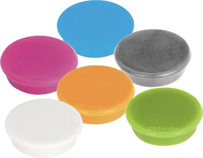 Produktbild von FRANKEN Haftmagnet MagFun Durchmesser: 32 mm sortiert 10 Magnete