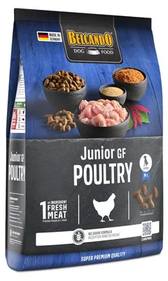 Produktbild von Belcando Junior GF Poultry 4 kg