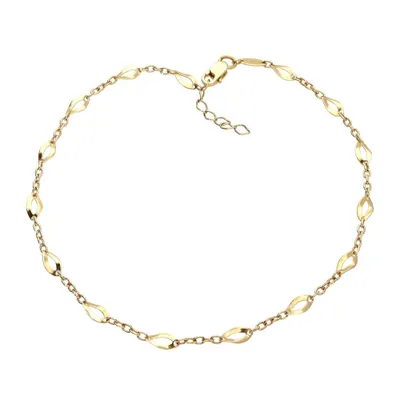 Produktbild von Fußkettchen echt Gold 333 (8kt) 25,5 cm verstellbar