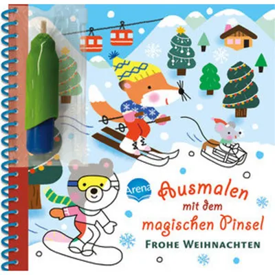 Produktbild von Ausmalen mit dem magischen Pinsel. Frohe Weihnachten