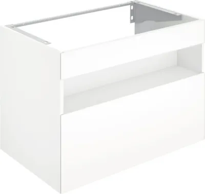 Obrázek produktu pro Koupelnová skříňka pod umyvadlo KEUCO Stageline lesknoucí bílá 80 x 62,5 x 49 cm 32862300120