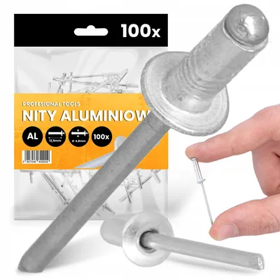 Obrázek produktu pro TRCR Nýty trhací hliníkové pozinkované 4,8x12,5 mm