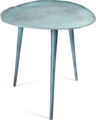 Produktbild von Benoa Knoxville Blue Patina Side Table 46 cm
