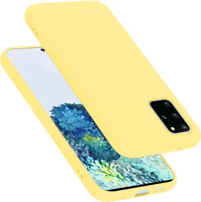 Image de Cadorabo Housse pour Samsung Galaxy S20 PLUS Housse en jaune Housse pour portable Case Cover TPU Etui