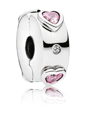 Produktbild von Pandora 796591FPC Charm Clip Glücksgefühle Silber