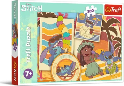 Obrázok produktu pre Puzzle 200 Lilo&Stitch Hudobný svet 13304