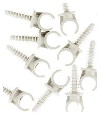Immagine prodotto di 10 clip di diametro 16 mm con tasselli