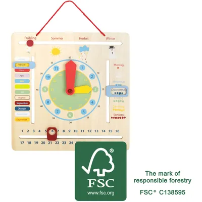 Zdjęcie produktu dla Small Foot 11327 Deska Seasons Educate