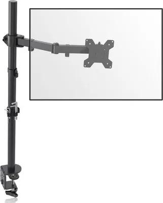 Immagine prodotto di Braccio porta-monitor regolabile in altezza di 80 cm, per schermi LCD/LED da 13 a 27 pollici fino a 10 kg