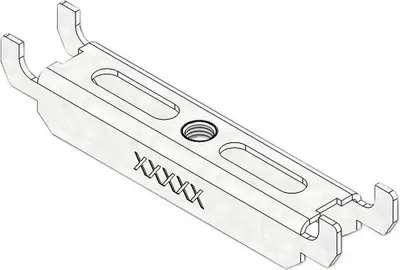 Produktbild von Hauraton Knebel für Dachfix Steel Regular 115 verzinkt 111 mm x 20 mm x 20 mm