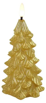 Immagine prodotto di Countryfield LED candela albero di Natale oro 17,5 cm - illuminazione d'atmosfera