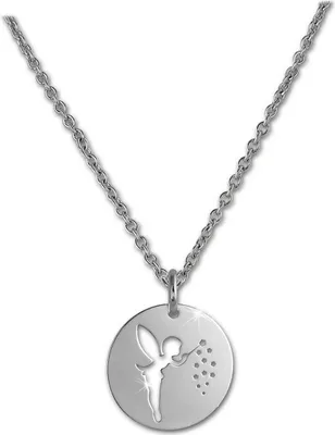 Produktbild von SilberDream Halskette 925 Silber 47cm Zaubernde Fee Schmuck silber D2SDK29442J