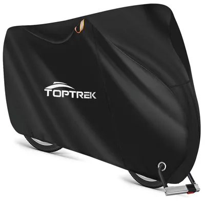 Productafbeelding van Fietshoes fietshoezen voor 1 fiets - 200 x 110 x 70 cm - 210d - Met naadband - Waterdicht