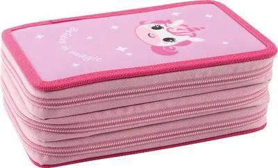 Produktbild von EBERHARD FABER Schüleretui Triple Decker Einhorn 36-teilig