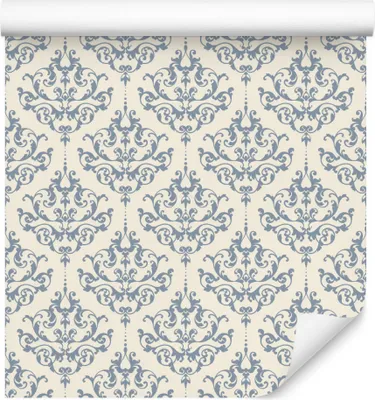 Zdjęcie produktu dla Tapeta Dostojne ornamenty Geometryczna Dekoracja ścienna z efektem 3D do salonu