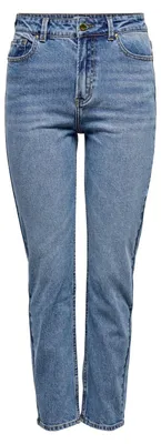 Produktbild von ONLY Damen Ankle Straight Jeans Klassische Stretch Hose ONLEMILY Denim Pants Größe: 32W / 32L