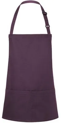 Produktbild von Karlowsky - Latzschürze, Tasche LT6115 (Einheitsgröße) (Aubergine)