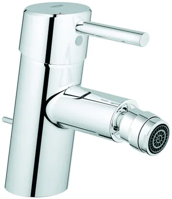 Immagine prodotto di Grohe Concetto mitigeur monocommandé pour bidet, saillie 116mm, vidage à tirette, 32208001, 32208001
