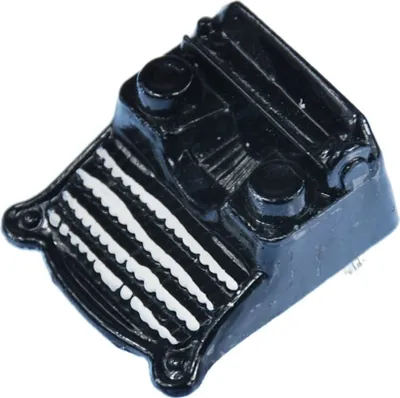 Produktbild von Schreibmaschine Brosche Miniblings Anstecker Anstecknadel Schriftsteller schwarz