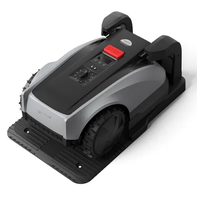 Image de Robot tondeuse ECOVACS Goat O600 Sans câble périphérique, 600 m², navigation RTK+Vision, robot tondeuse, évitement d'obstacles par IA, passe dans des espaces étroits de 0,7 m