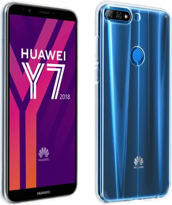 Image de Avizar, coque de protection en silicone ultra-fine (0,30 mm) pour Huawei Y7 2018 / Honor 7C, transparente