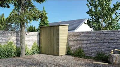 Image de Armoire de jardin à outils 1.66x0.82 m H.1.86 - avec plancher et paroi arrière - DOM84 - ALTANKA