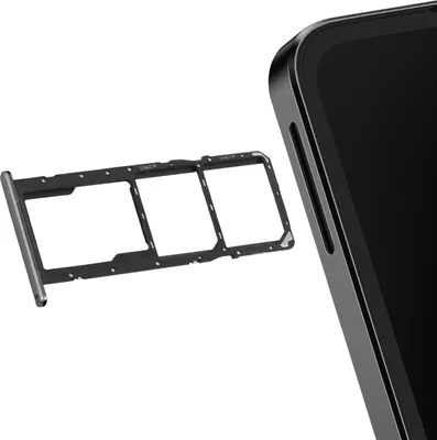 Immagine prodotto di Clappio, Vassoio SIM Dual Nano + microSD Galaxy A06 con sigillo, nero