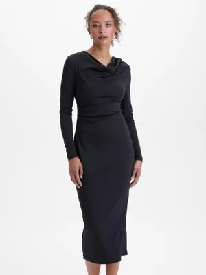 Produktbild von Orsay schwarzes Damen-Midikleid XS
