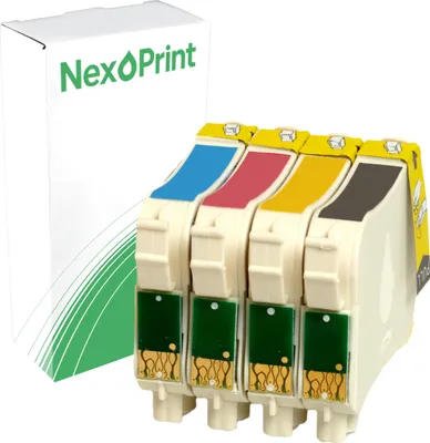 Produktbild von Druckerpatrone kompatibel zu Epson C13T071540 mehrfarbig Stylus DX 6050 Epson Stylus DX 6000 Epson Stylus DX 5500 Epson Stylus DX 5050 Epson Stylus DX 5000