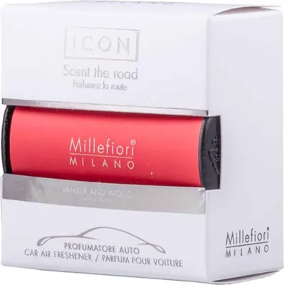 Zdjęcie produktu dla Millefiori Icon Classic Vanilla and Wood vůně do auta
