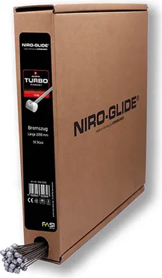 Produktbild von Fasi Brems-Innenzug TURBO Edelstahlzüge Ø 1,6 mm × L 2050 mm - Werkstattbox 5....