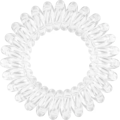 Obrázok produktu pre invisibobble Power Crystal Clear, Stuha do vlasov, Priehľadná, Jednofarebné, Dospelí, 3 kusov